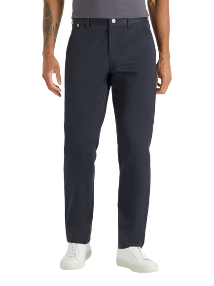 SPOKE Bulletproofs Narrow Thigh Slim Chinos, Dark Navy