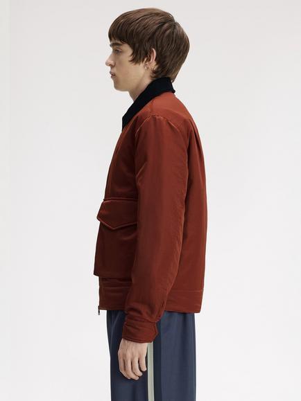 Fred Perry Caban Jacket, Brandy - view 2, Brandy