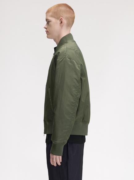 Fred Perry Quilted Tennis Jacket, Lrl Wrth Green - view 2, Lrl Wrth Green