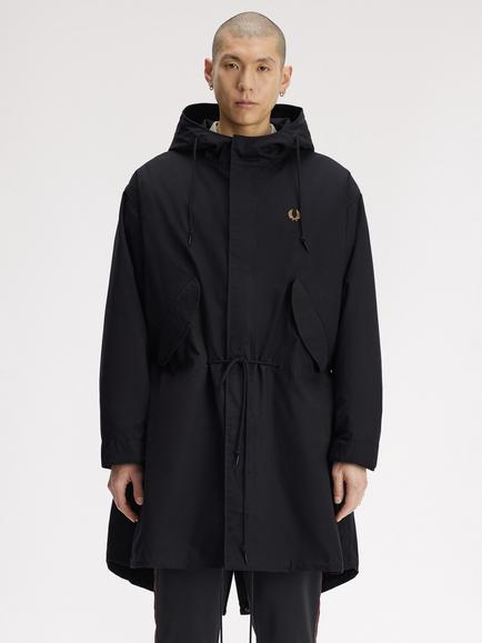 Fred Perry Harmonised Parka, Black, Black