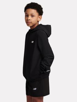 New Balance Kids' Panel Track Jacket, Black - view 2, Black