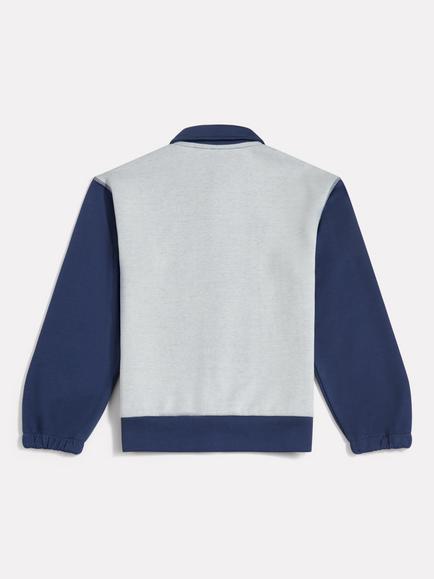 New Balance Kids' Premium Coach Bomber Jacket, Navy - view 2, Navy