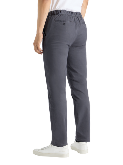 SPOKE Fridays Narrow Thigh Slim Chinos - view 2, Charcoal