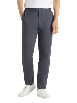 SPOKE Fridays Regular Thigh Slim Chinos - view 2, Charcoal