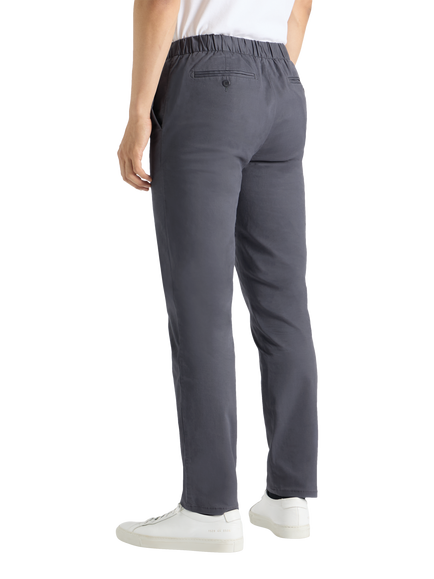 SPOKE Fridays Wide Thigh Slim Chinos - view 2, Charcoal