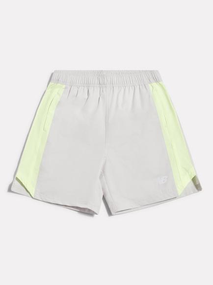 New Balance Kids' Athletics Shorts, Grey Matter