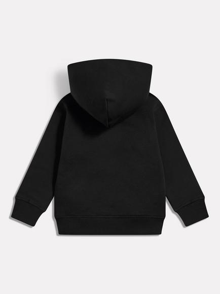 New Balance Cotton Blend Fleece Hoodie - view 2, Caviar