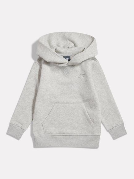 New Balance Cotton Blend Fleece Hoodie, Ash Heather