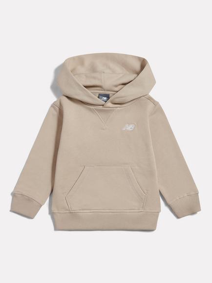 New Balance Cotton Blend Fleece Hoodie, Timberwolf