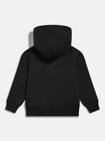 New Balance Kids' Cotton Blend Full Zip Hoodie - view 2, Caviar