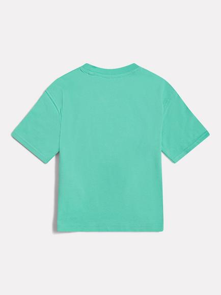New Balance Kids' Embroidered Logo T-Shirt - view 2, Deep End