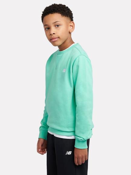 New Balance Kids' Pure Cotton Crew Neck Sweatshirt, Deep End - view 2, Deep End