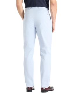 SPOKE Summer Sharps Wide Thigh Slim Chinos, Powder Blue - view 2, Powder Blue