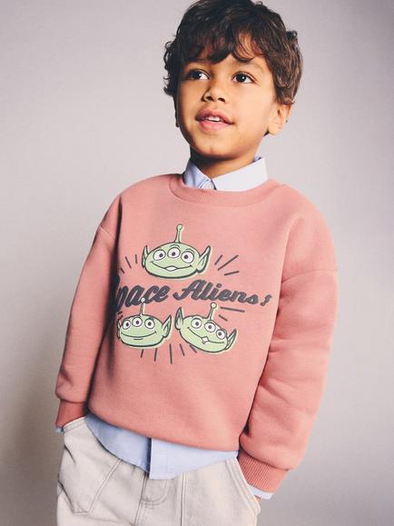 Mango Kids' Sweatshirt, Terracotta, Terracotta