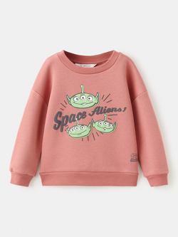 Mango Kids' Sweatshirt, Terracotta - view 2, Terracotta