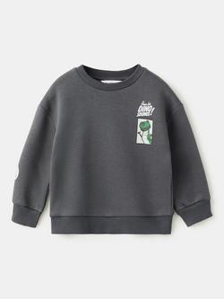 Mango Kids' Sweatshirt, Anthracite, Anthracite