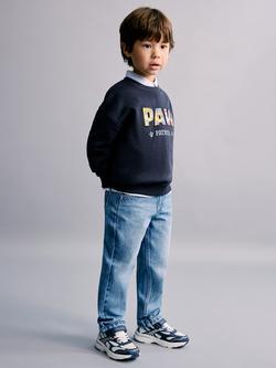 Mango Kids' Paw Patrol Sweatshirt, Navy - view 2, Navy