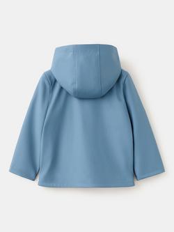 Mango Kids' Hooded Parka Coat, China Blue - view 2, China Blue