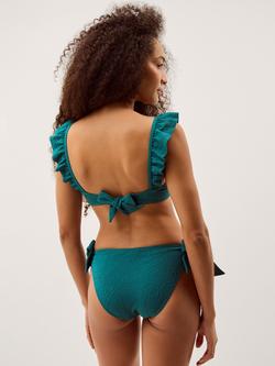 Monsoon Mia Tie Side Bikini Bottoms, Teal - view 2, Teal