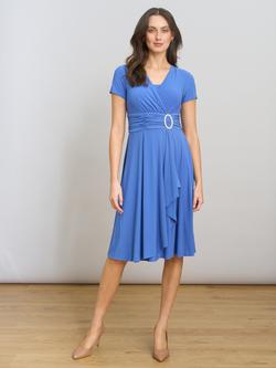 Gina Bacconi Deborah Diamante Trim Jersey Dress, Perri, Perri