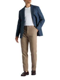SPOKE Linen Sharps Regular Thigh Slim Chinos, Hopsack