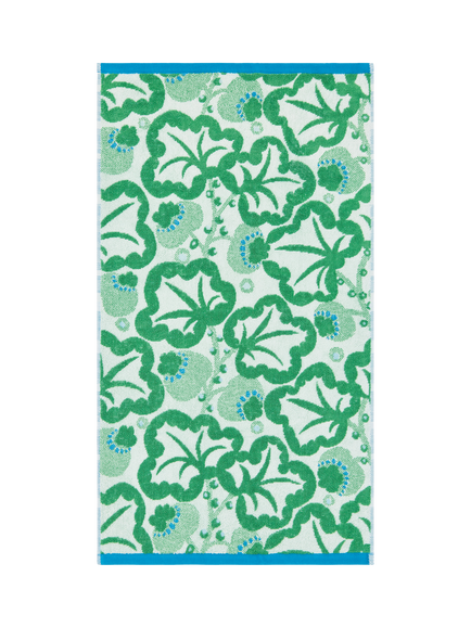 Scion Poppy Pod Towels, Evergreen, Evergreen