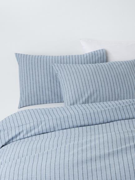 John Lewis Baker 110 Thread Count Bedding, Blue, Blue