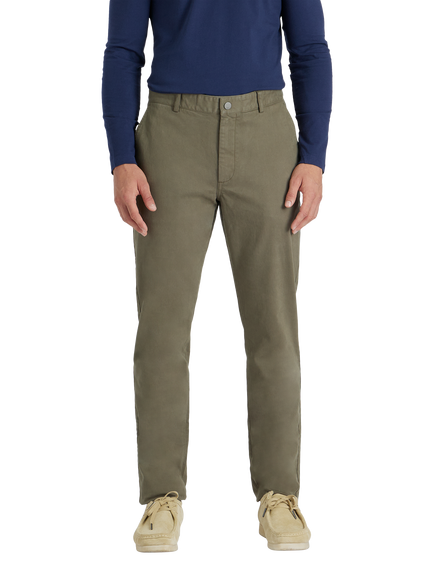 SPOKE Heroes Regular Thigh Slim Chinos, Olive - view 2, Olive