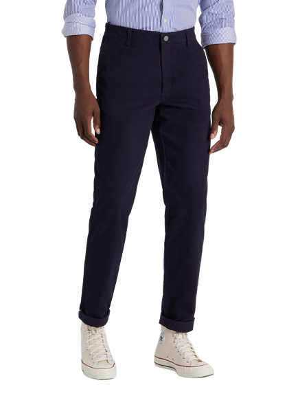 SPOKE Heroes Wide Thigh Slim Chinos, Dark Navy, Dark Navy