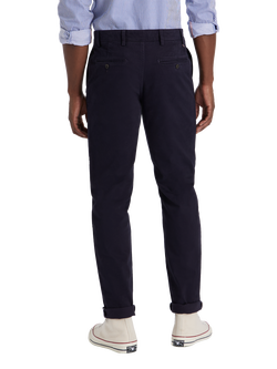 SPOKE Heroes Wide Thigh Slim Chinos, Dark Navy - view 2, Dark Navy