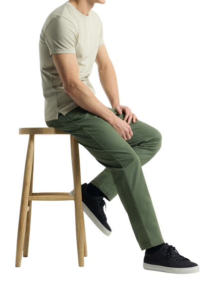 SPOKE Heroes Wide Thigh Slim Chinos, Highland - view 2, Highland