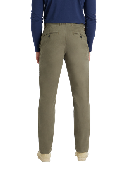 SPOKE Heroes Narrow Thigh Slim Chinos - view 2, Olive