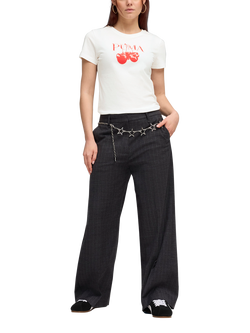 PUMA Cherry Graphic T-Shirt - view 2, Puma White