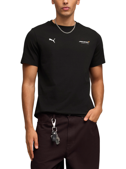 PUMA McLaren Racing Graphic Back T-Shirt, Puma Black, Puma Black