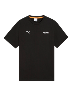 PUMA McLaren Racing Graphic Back T-Shirt, Puma Black - view 2, Puma Black
