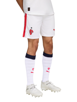 PUMA Men's AC Milan 25/26 Shorts, White/Red, White/Red