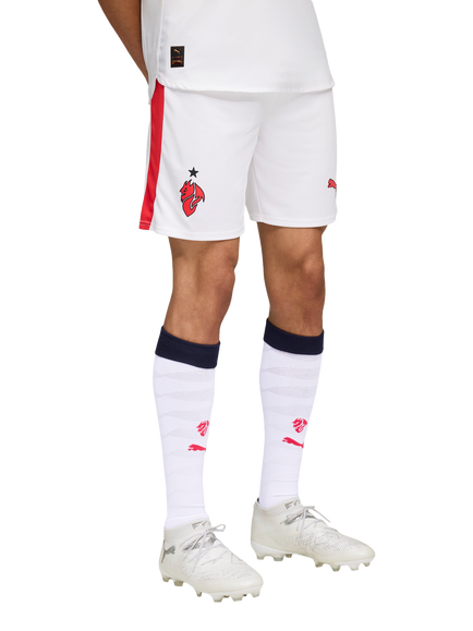 PUMA Men's AC Milan 25/26 Shorts, White/Red, White/Red
