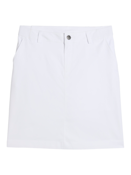 PUMA Jan High Rise Golf Skirt, White Glow