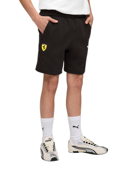 PUMA Kids' Ferrari Shorts, Puma Black, Puma Black