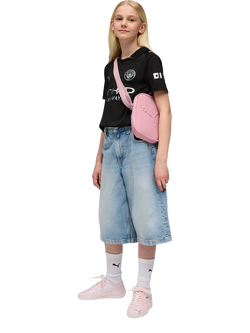 PUMA Kids' Manchester City 25/26 Away Jersey Top, Puma Black - view 2, Puma Black