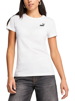 PUMA Essential No. 1 Logo T-Shirt, Puma White