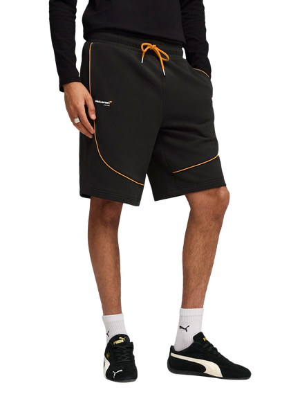 PUMA McLaren Racing Contrast Tipping Shorts, Puma Black, Puma Black