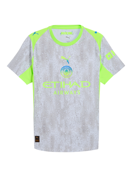 PUMA Manchester City 25/26 Authentic Third Jersey Top, Blue/Pro Green - view 2, Blue/Pro Green
