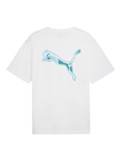 PUMA X-Ray Graphic Logo T-Shirt - view 2, Puma White