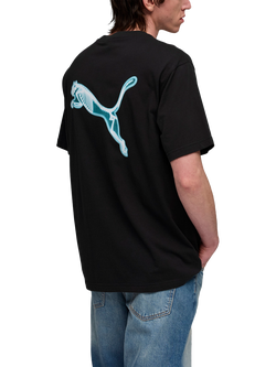 PUMA X-Ray Graphic Logo T-Shirt - view 2, Puma Black