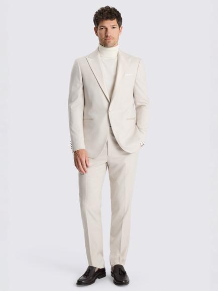 Moss Slim Fit Tuxedo Jacket, Light Camel - view 2, Light Camel