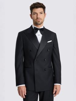 Moss Tailored Twill Dinner Jacket, Navy, Navy