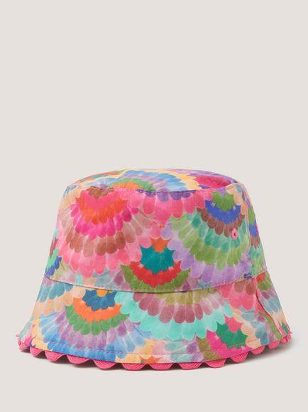 Monsoon Kids' Rainbow Bucket Hat, Multi, Multi