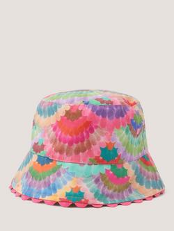 Monsoon Kids' Rainbow Bucket Hat, Multi - view 2, Multi