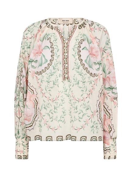 MOS MOSH Wylde Orchid Top, White/Green/Pink - view 2, White/Green/Pink